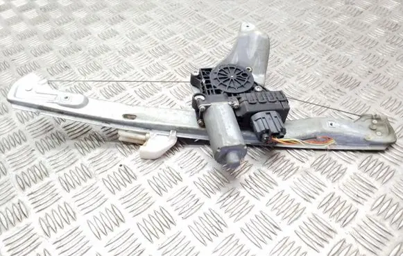 Jaguar X-Type Rear door window regulator with motor 013082949