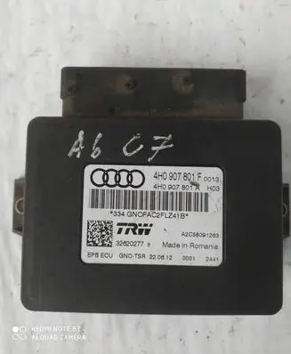 Audi A6 S6 C7 4G Hand brake control module 4H0907801F