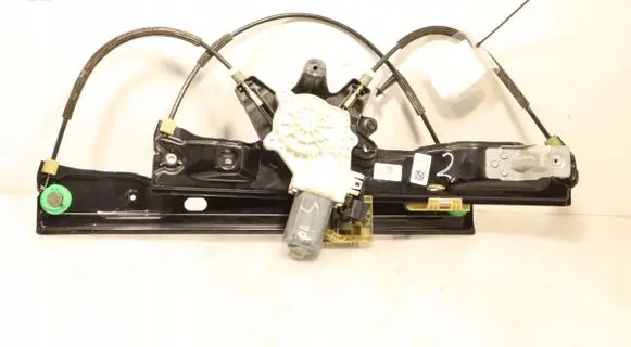 Front window lifting mechanism without motor