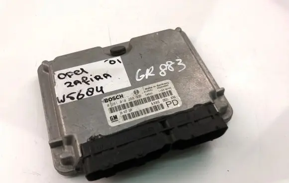 Opel Zafira A Engine control unit/module ECU 24417169 0281010268