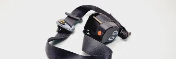 Opel Frontera B Rear seatbelt 97142327