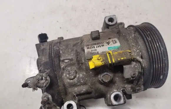 Citroen C5 Air conditioning (A/C) compressor (pump) 9654764280 04675712661