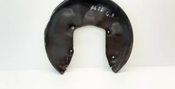 Audi A6 S6 C6 4F Rear brake disc plate dust cover 