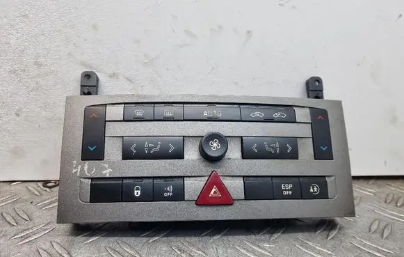 Peugeot 407 Climate control unit 96573322YW
