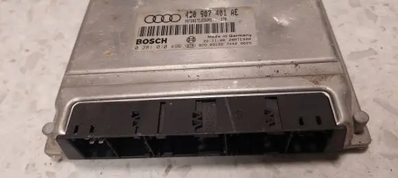 Audi A6 S6 C5 4B Engine control unit/module 4B0907401AD 0281010496