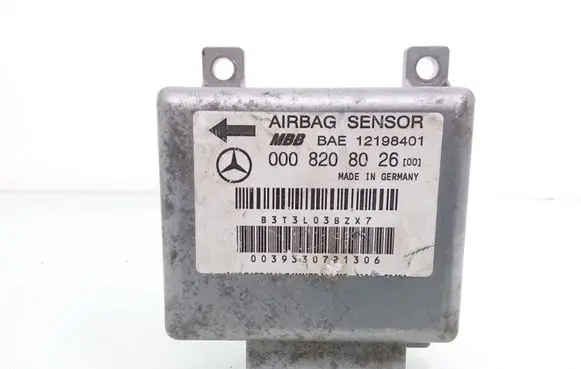 Mercedes-Benz S W140 Airbag control unit/module 0008208026 B3T3L03BZX7 0039330721306