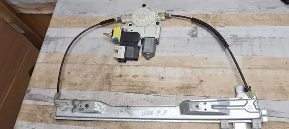 Front door window regulator with motor