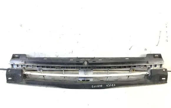 Opel Vivaro Front bumper upper radiator grill k3287