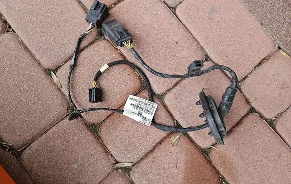 Opel Zafira C Parking sensor (PDC) wiring loom 13389436
