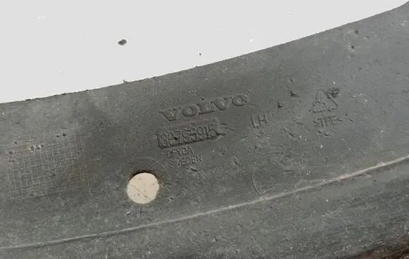 Volvo S80 Rear mudguard 30756915