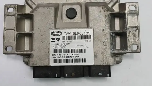Peugeot 207 Engine control unit/module 9662258780 IAW6LPC105