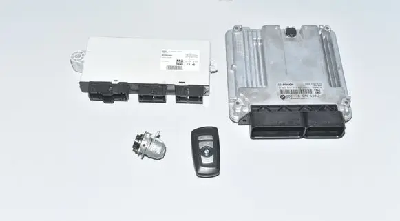 BMW 5 F10 F11 Engine ECU kit and lock set 8574100 13618574100 8573773