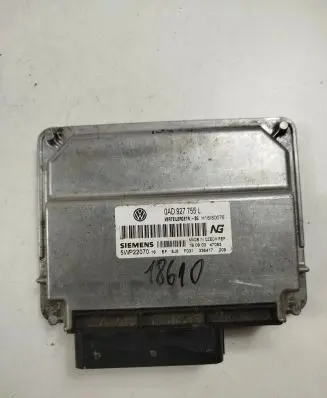Volkswagen Touareg I Gearbox control unit/module 0AD927755L