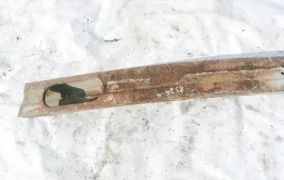 Rear beam