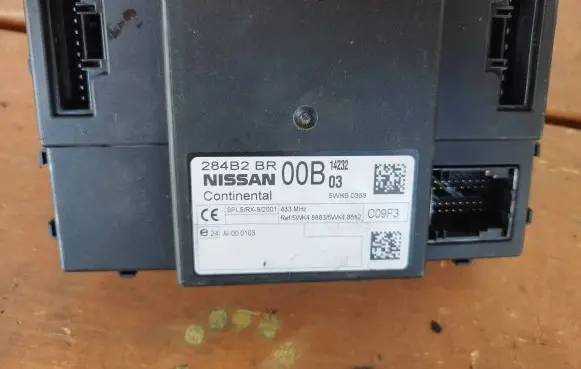 Nissan Qashqai Comfort/convenience module 284B2BR00B