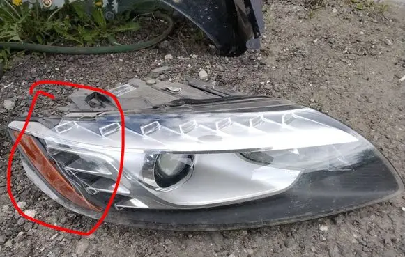 Audi Q7 4L Headlight/headlamp 4L0941004AL