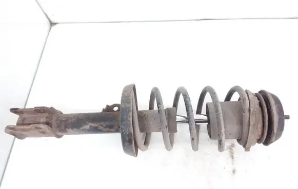 Front shock absorber with coil spring
