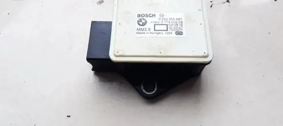 BMW 5 E60 E61 ESP acceleration yaw rate sensor 0265005681 3452