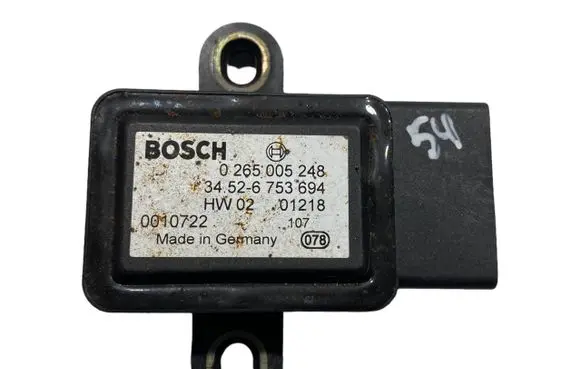 BMW X5 E53 ESP acceleration yaw rate sensor 6753694 34526753694 0265005248