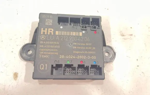 Mercedes-Benz E W212 Door control unit/module A2129006318