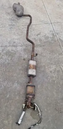 Opel Astra K Muffler/silencer 39179198 39153838