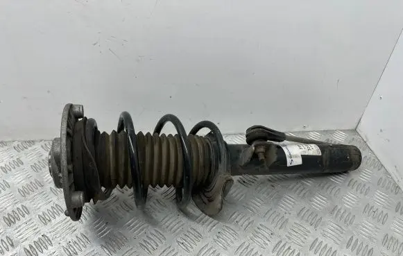 Front shock absorber with coil spring