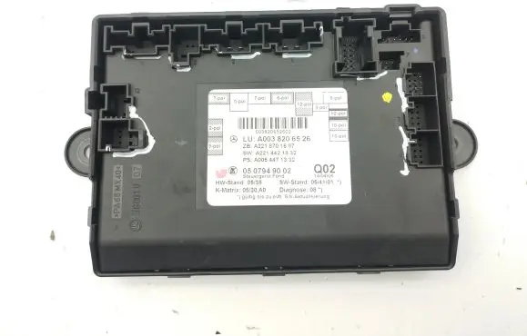 Mercedes-Benz S W221 Door control unit/module A0038206526