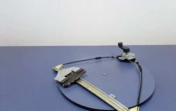 Volkswagen Fox Front door window regulator with motor 851574