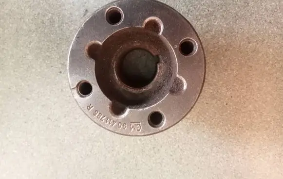 Opel Astra G Crankshaft gear 90411786R