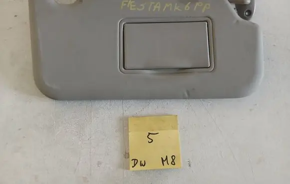 Ford Fiesta Sun visor