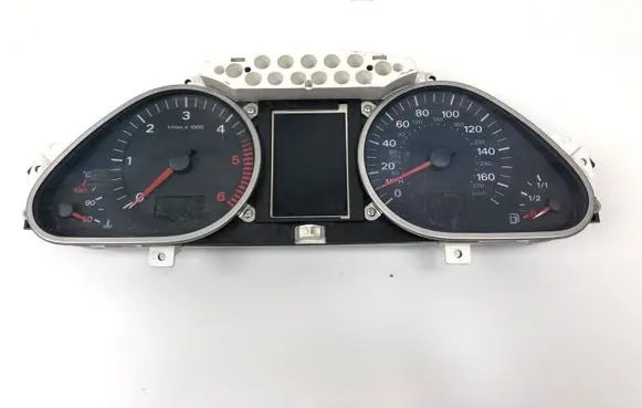 Audi A6 S6 C6 4F Speedometer (instrument cluster) 4F0920980M 4F0910930A