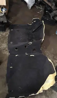 BMW 3 F30 F35 F31 Front floor carpet liner 