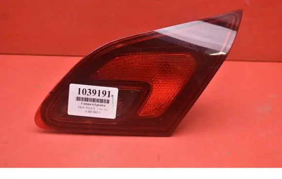 Opel Astra J Rear/tail lights 