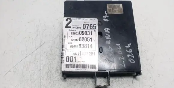 Renault Laguna II Comfort/convenience module 219106020765 8200309031 8200262051