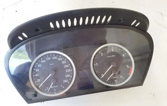 BMW 5 E60 E61 Speedometer (instrument cluster) 62116983153 62.11-6983153