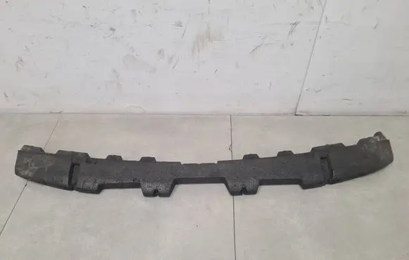 Front bumper foam support bar