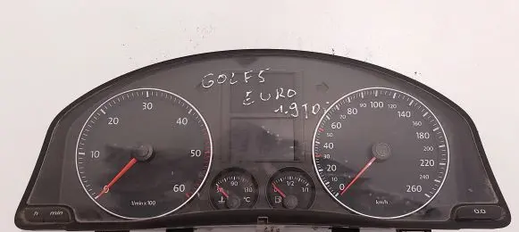 Volkswagen Golf V Speedometer (instrument cluster) 1K0920853BX B588