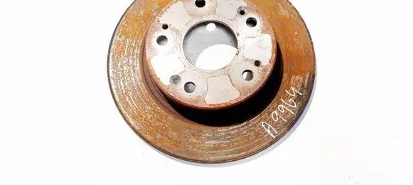 Honda Civic Rear brake disc neventiliuojamas
