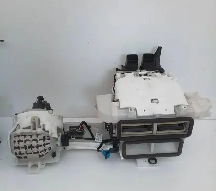 Interior heater climate box assembly