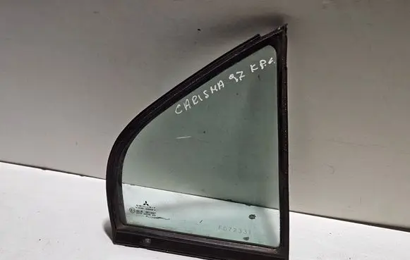 Mitsubishi Carisma Rear vent window glass 43R001057
