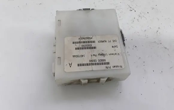 Nissan Pathfinder R51 Other control units/modules 98800EB300 14D700AA 58A0343