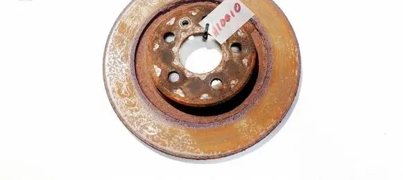 Peugeot 807 Rear brake disc neventiliuojamas