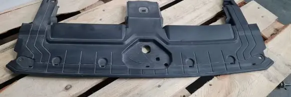 Engine bonnet/hood lock trim molding