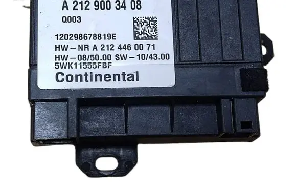 Mercedes-Benz E W212 Fuel injection pump control unit/module A2129003408 5WK11555FBF