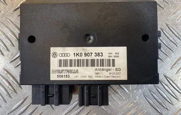 Volkswagen PASSAT B6 Tow bar trailer control unit/module 1K0907383 506153