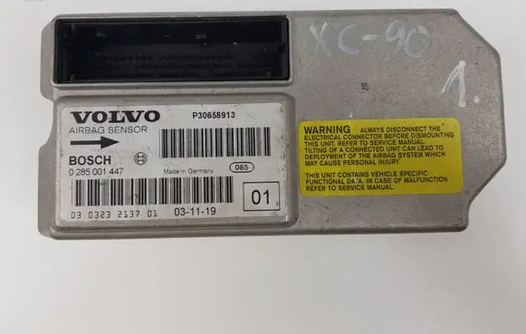 Volvo XC90 Airbag control unit/module 0285001447 P30658913