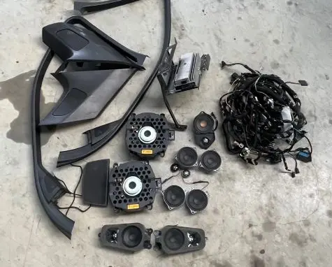BMW X5 E70 Audio system kit 65129283745 65139211047 65139141501