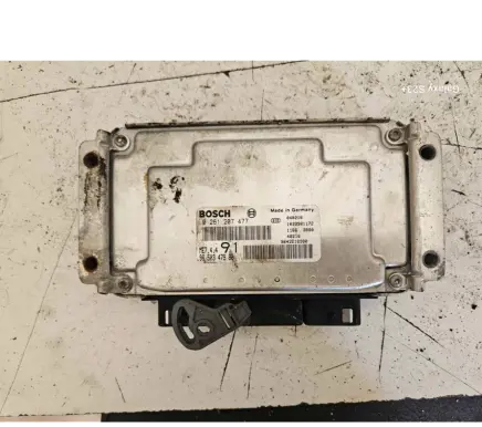 Peugeot 206 Engine ECU kit and lock set 9643218980 0261207477 9650347980