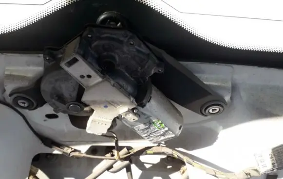Citroen C3 Rear window wiper motor 58014712 9637168784-01