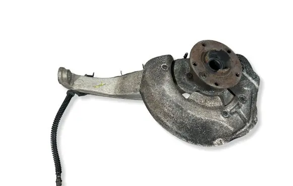 Volkswagen Touareg II Front wheel hub spindle knuckle 7P0407245A